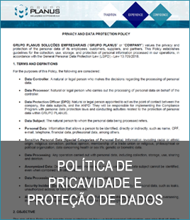 Política de Privacidade e Proteção de Dados